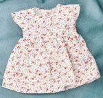 Miniland lėlės suknelė „Šviesi pieva“, 38 cm