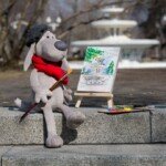 Minkštas žaislas Piotras Artistas 46 cm