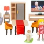 Modernūs lėlių baldai