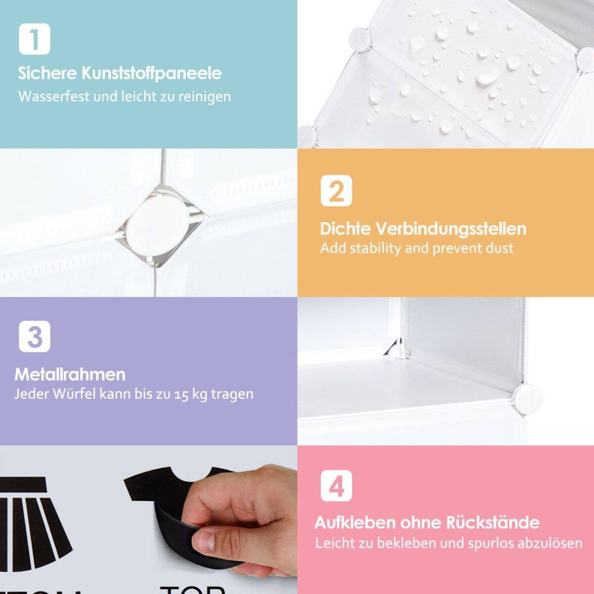 Universali modulinė saugojimo spintelė