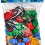 Morphun Mini transporto priemonių konstruktorius, 64 elementai