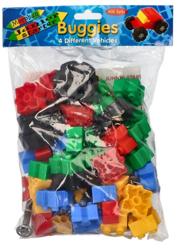 Morphun Mini transporto priemonių konstruktorius, 64 elementai