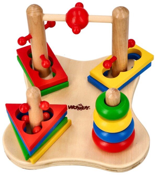 Motorinių įgūdžių 3D dėlionė