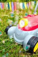 Muilo burbulų vejapjovėveja