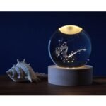 Muzikinis rutulinis šviestuvas 6 cm