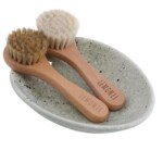 Natūralus veido šepetėlis