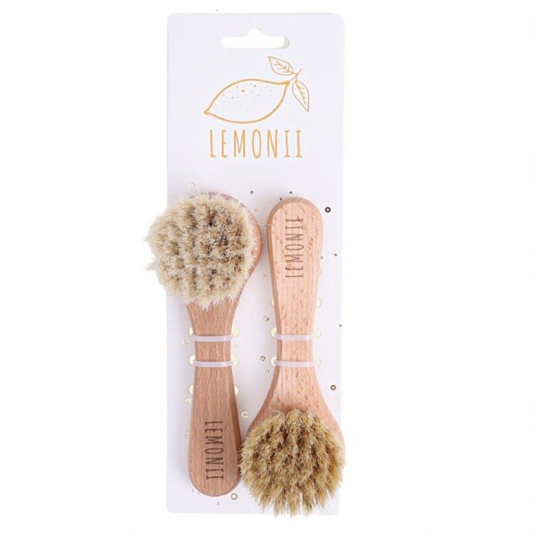 Natūralus veido šepetėlis