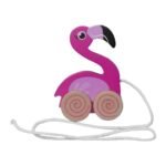 Nature Planet Medinis Traukiamas Flamingas