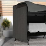 Outsunny-Abdeckung-fur-Gartenschaukel-Schutzhulle-fur-Hollywoodschaukel-Abdeckhaube-wasserfest-205-x-124-x-164-cm-Dunkelgrau-7