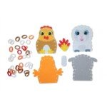 Pasidaryk pats ūkio lėlių-pirštinių rinkinys