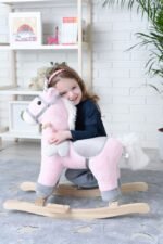 Pegasas rožinis supamasis arkliukas
