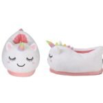 Pliušinės šlepetės Vienaragis