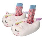 Pliušinės šlepetės Vienaragis