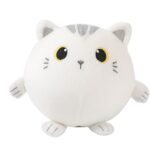 Pliušinis antistresinis kamuoliukas – Baltas kačiukas