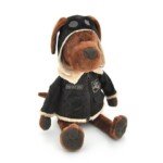 Pliušinis šuniukas pilotas 45 cm