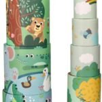 Puodelių piramidė „Safari“