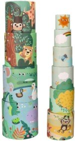 Puodelių piramidė „Safari“