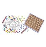 Raidžių karoliukų rinkinys