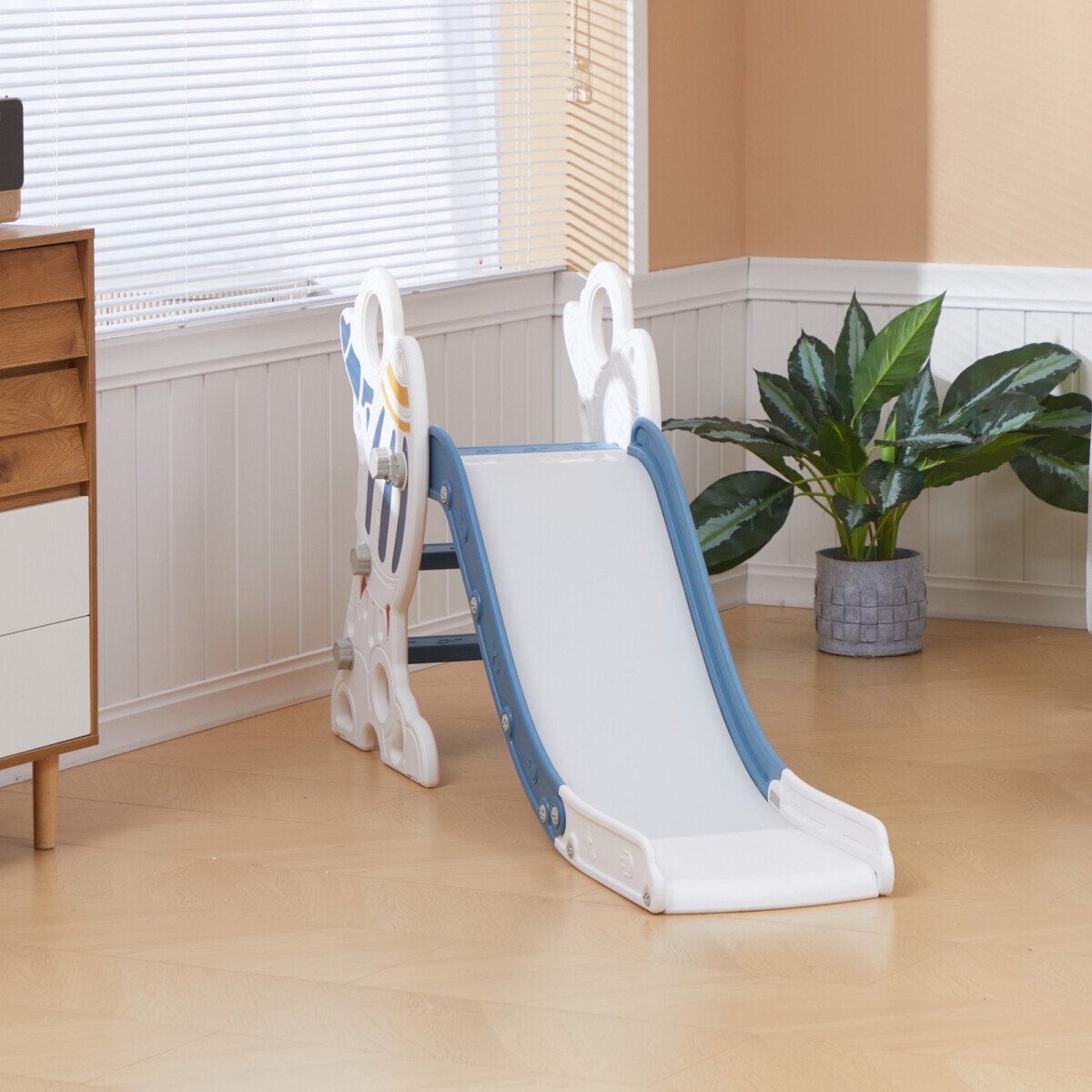 Raketos formos vaikiška čiuožykla 1,5-3 metų vaikams