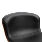 Dvi baro kėdės su atlošais, reguliuojamo aukščio, pasukamos