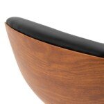 Dvi baro kėdės su atlošais, reguliuojamo aukščio, pasukamos