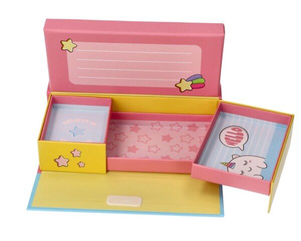 Rožinė lobių dėžutė