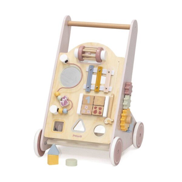 Rožinis medinis stūmikas