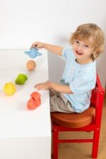 Sensoriniai automobiliai su kamuoliais 2in1