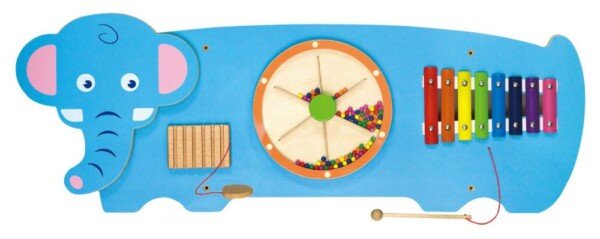 Sieninė veiklos lenta „Dramblys“ kūdikiams