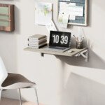 Sieninis atlenkiamas vietą taupantis stalas 60x40 cm