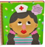 Silikoninių lipdukų knygelė „Juokingi veidukai“