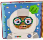 Silikoninių lipdukų knygelė „Juokingi veidukai“