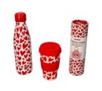 Šilumą išlaikantis termosas su širdelėmis, 500 ml