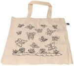 Spalvinamas krepšys „Drugeliai“