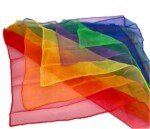 Spalvingi šalikai žaidimams