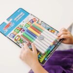 Spalvinimo albumas su flomasteriais „Magiški nuotykiai“