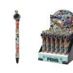 Stendas su 36 trinamais grafiti tušinukais