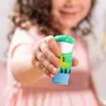 Sticker WOW! Antspaudas su dinozaurų lipdukais