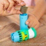 Sticker WOW! Dinozaurų lipdukų papildymas, 300 vnt.