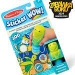 Sticker WOW! Lipdukų antspaudas su knygele „Jūros vėžlys“