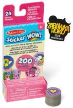 Sticker WOW! lipdukų papildymas su knygele