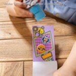 Sticker WOW! mini užrašų knygelės papildymas su lipdukais