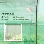 Plėvelinis šiltnamis 245x200x198 cm su cinkuoto plieno rėmu, durimis ir 4 vėdinimo langais