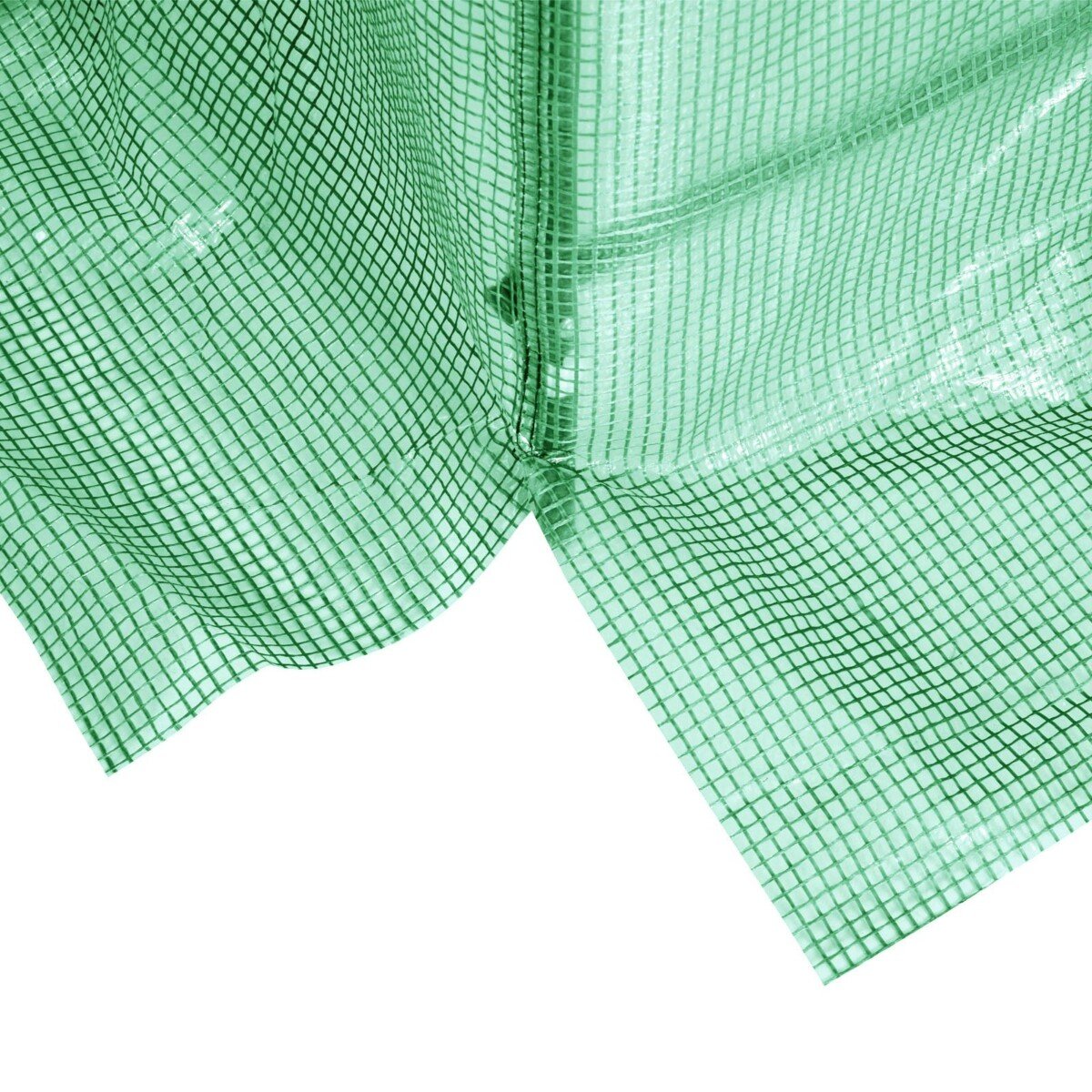 Plėvelinis šiltnamis 245x200x198 cm su cinkuoto plieno rėmu, durimis ir 4 vėdinimo langais