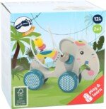 Stumdukas drambliukas su lavinamąja kilpa