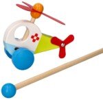 Stumdukas sraigtasparnis su lazdele