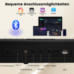 Sulankstomas 61 klavišo skaitmeninis pianinas su mokymo režimais (Juoda)