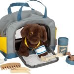 Šuniukas su aksesuarais