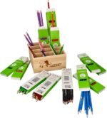 Supersticks Classic grupės rinkinys medinėje dėžutėje 144 vnt