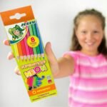 Supersticks neoniniai pieštukai, 8 spalvų